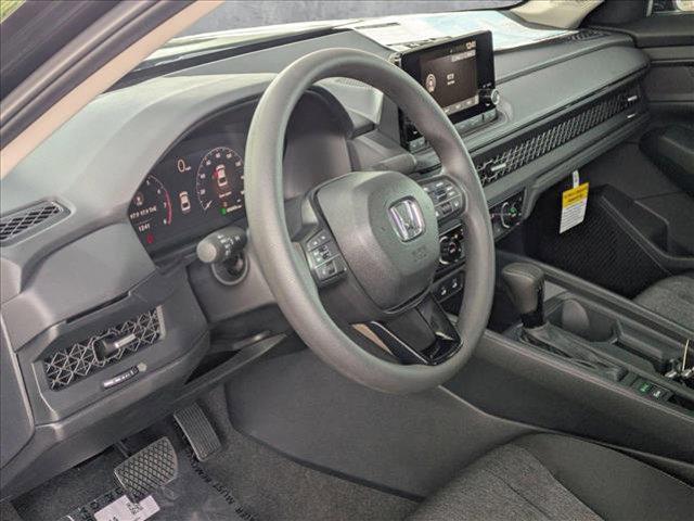 new 2025 Honda Accord car, priced at $30,374