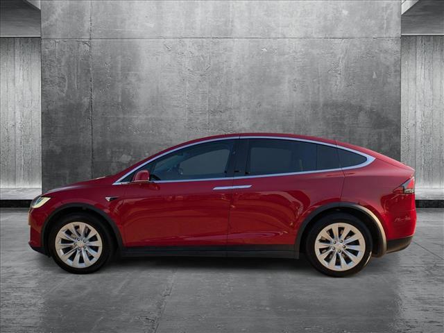 used 2018 Tesla Model X car, priced at $29,995