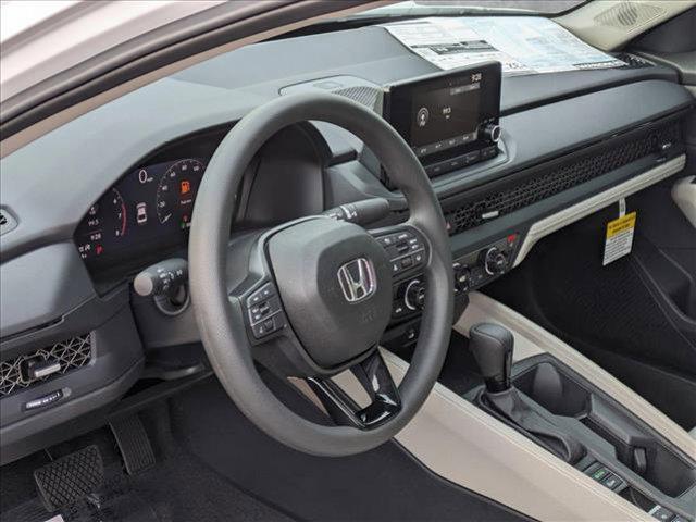 new 2025 Honda Accord car, priced at $31,250