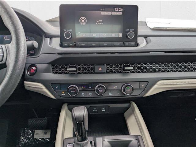new 2025 Honda Accord car, priced at $30,805