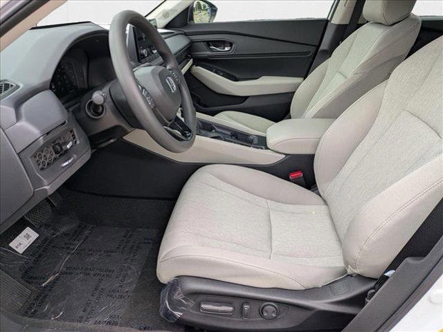 new 2025 Honda Accord car, priced at $30,805