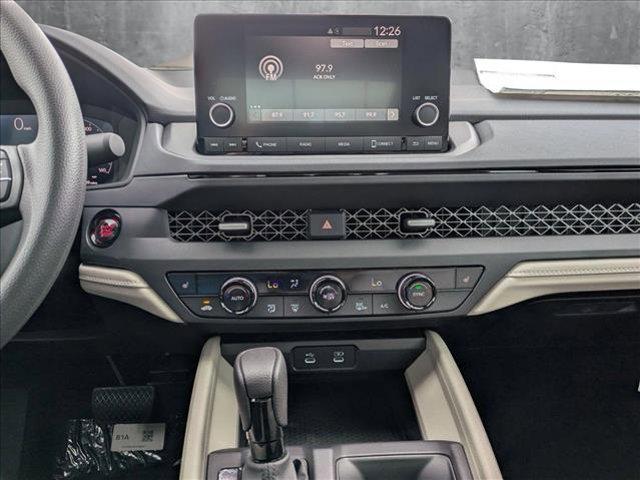 new 2025 Honda Accord car, priced at $30,805