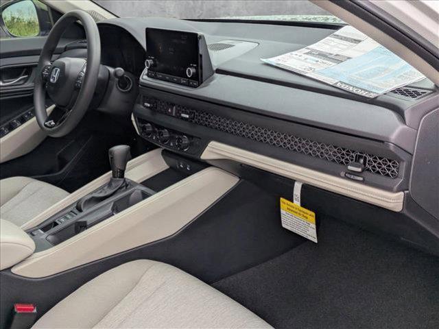 new 2025 Honda Accord car, priced at $30,805