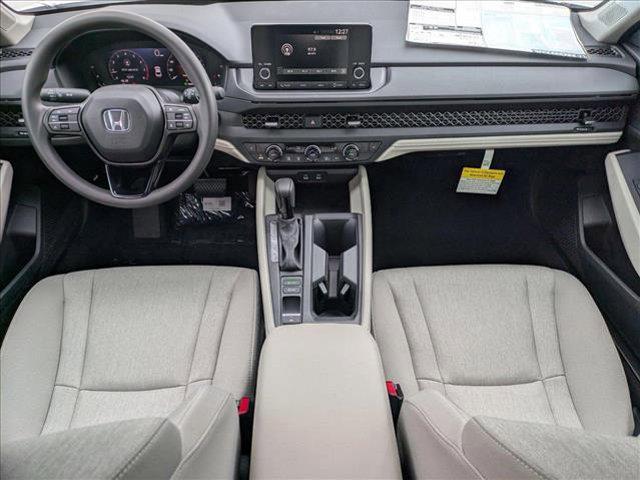 new 2025 Honda Accord car, priced at $30,805