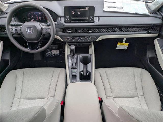 new 2025 Honda Accord car, priced at $30,805