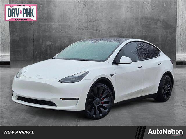 used 2022 Tesla Model Y car, priced at $32,995