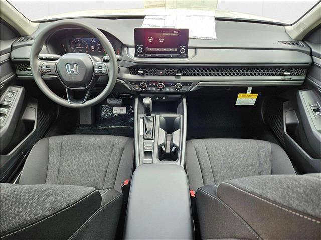 new 2025 Honda Accord car, priced at $30,805