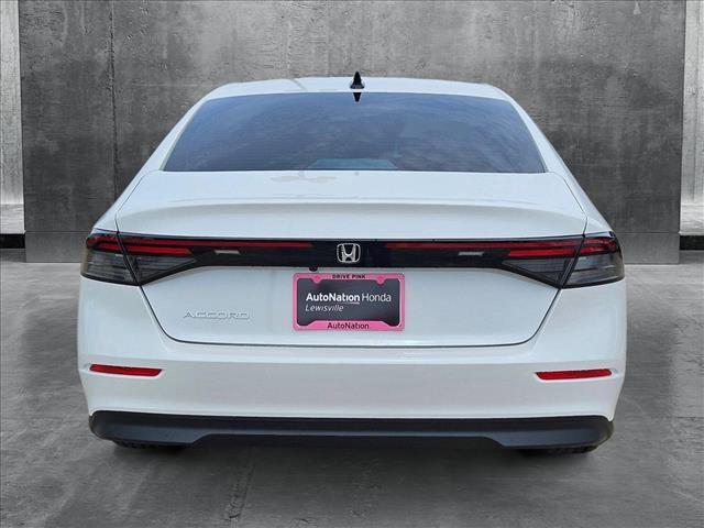 new 2025 Honda Accord car, priced at $30,805
