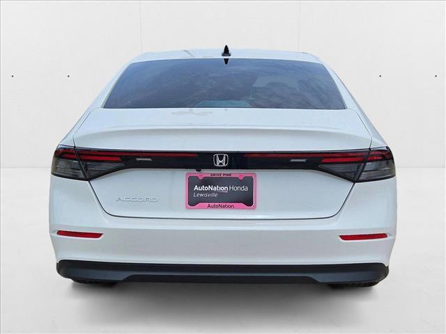 new 2025 Honda Accord car, priced at $30,805
