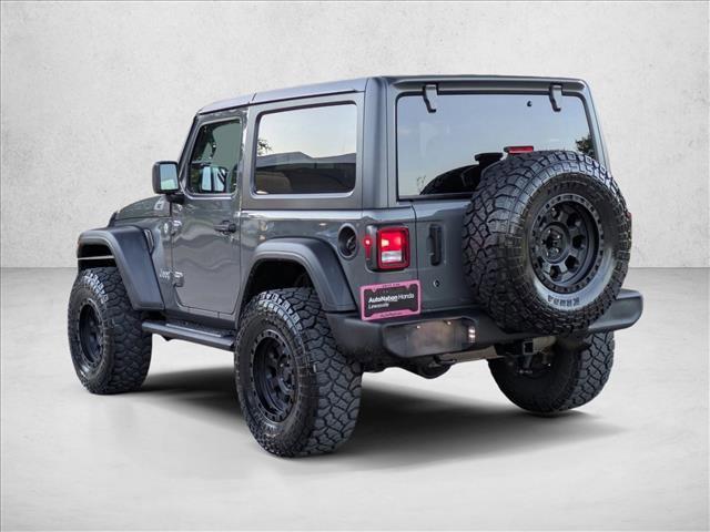 used 2019 Jeep Wrangler car, priced at $25,559
