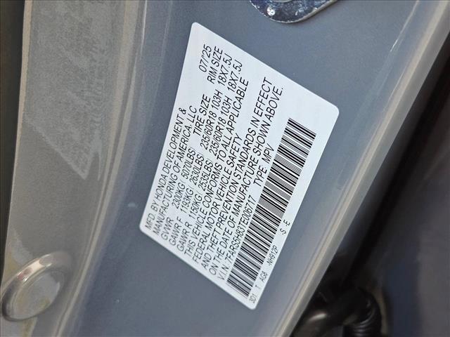 new 2026 Honda CR-V Hybrid car, priced at $38,638