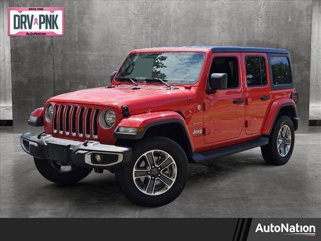 used 2021 Jeep Wrangler Unlimited car, priced at $28,297