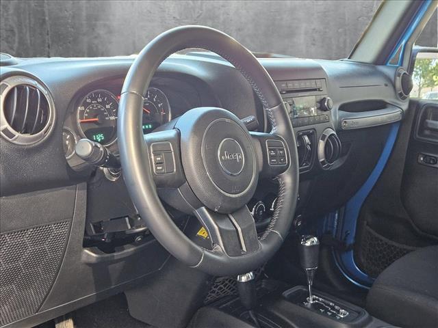 used 2015 Jeep Wrangler Unlimited car, priced at $18,955