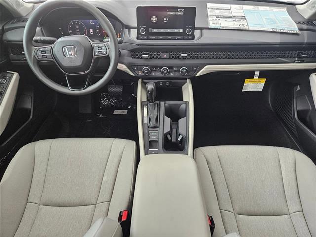 new 2025 Honda Accord car, priced at $30,374