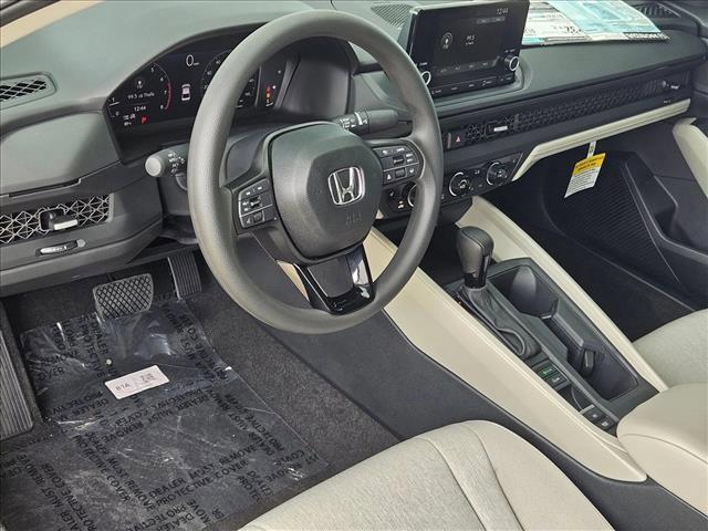 new 2025 Honda Accord car, priced at $30,374