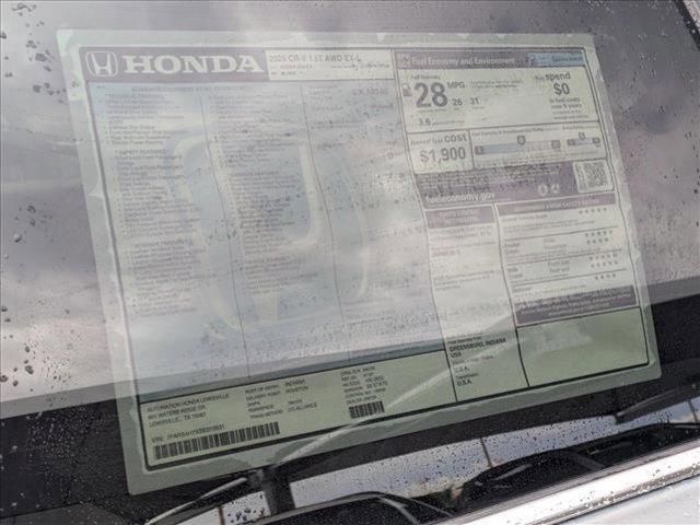 new 2025 Honda CR-V car, priced at $36,528