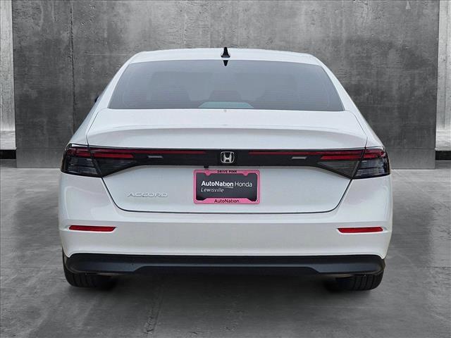 new 2025 Honda Accord car, priced at $30,805