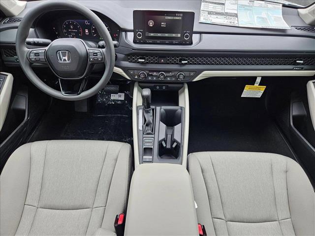 new 2025 Honda Accord car, priced at $30,805
