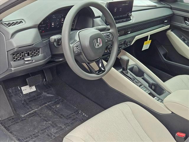 new 2025 Honda Accord car, priced at $30,805