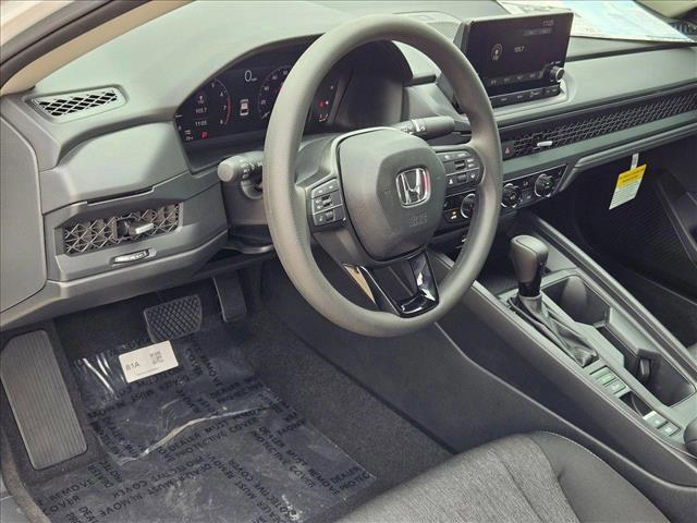 new 2025 Honda Accord car, priced at $30,805