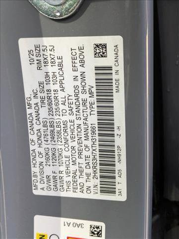 new 2026 Honda CR-V car, priced at $35,541