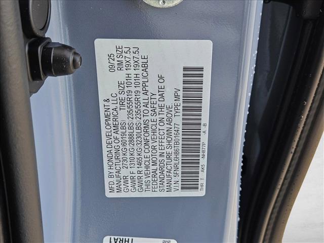 new 2026 Honda Odyssey car, priced at $45,860