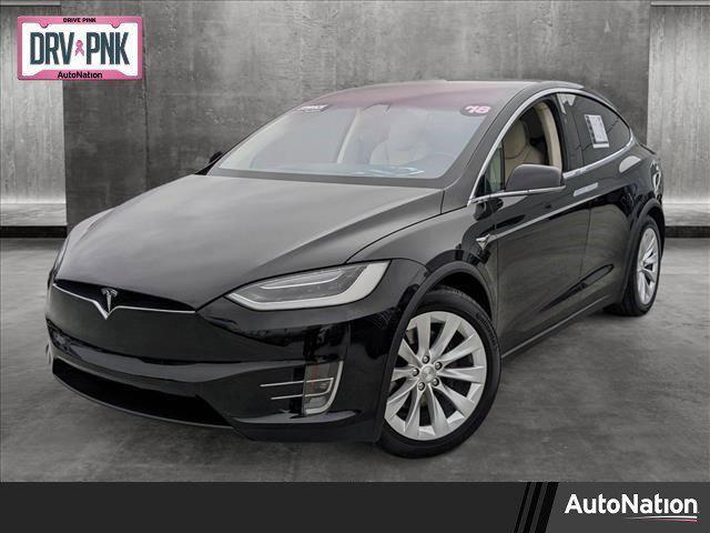 used 2018 Tesla Model X car, priced at $24,349