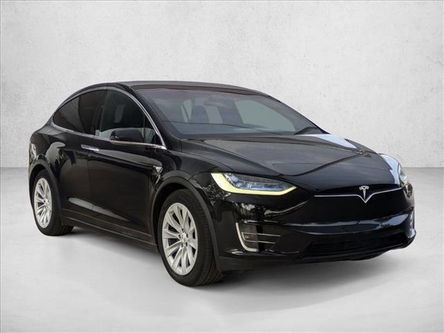used 2018 Tesla Model X car, priced at $23,895