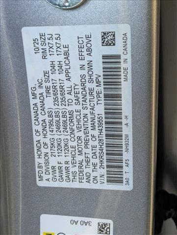 new 2026 Honda CR-V car, priced at $32,608