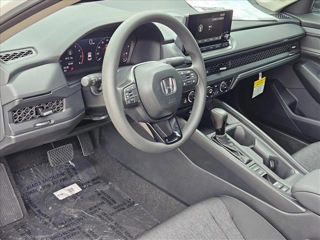 new 2025 Honda Accord car, priced at $30,805