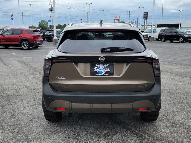new 2025 Nissan Kicks car, priced at $28,292