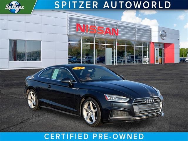 used 2018 Audi A5 car, priced at $19,476