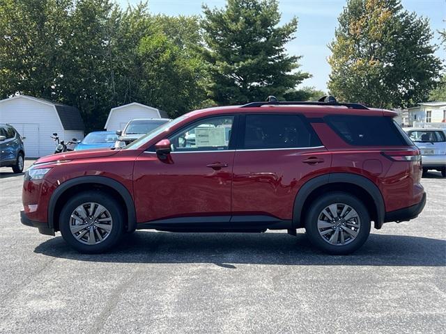 new 2024 Nissan Pathfinder car, priced at $46,188