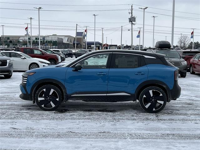 new 2025 Nissan Kicks car, priced at $32,415