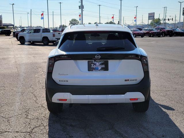 new 2025 Nissan Kicks car, priced at $31,274