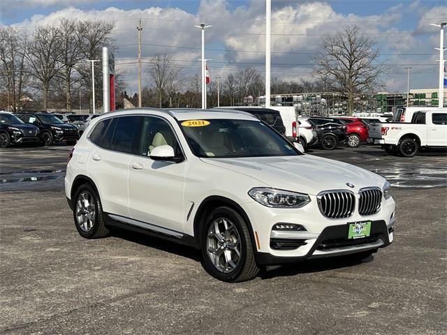 used 2021 BMW X3 PHEV car, priced at $27,868