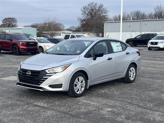 new 2025 Nissan Versa car, priced at $20,695