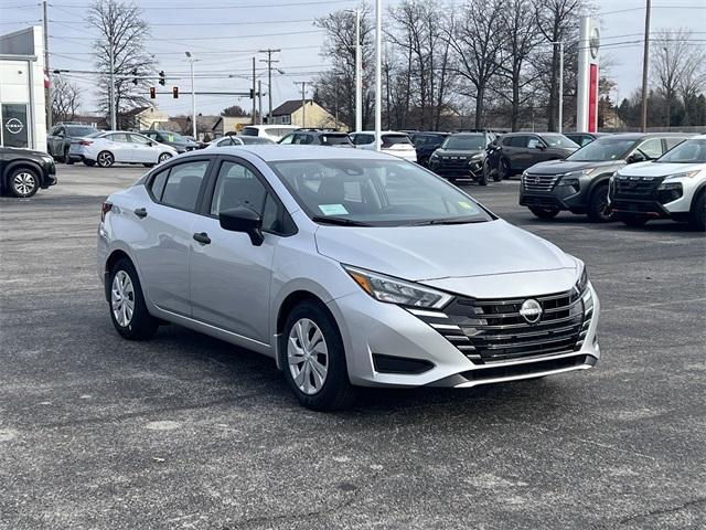 new 2025 Nissan Versa car, priced at $20,695