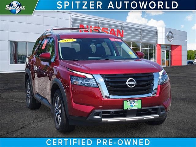 used 2023 Nissan Pathfinder car, priced at $36,000