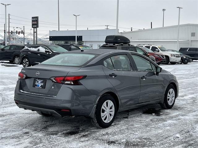 new 2025 Nissan Versa car, priced at $20,695