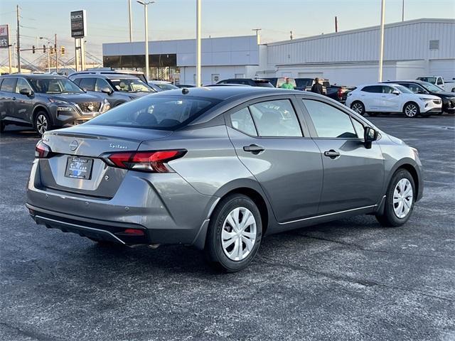 new 2025 Nissan Versa car, priced at $20,695