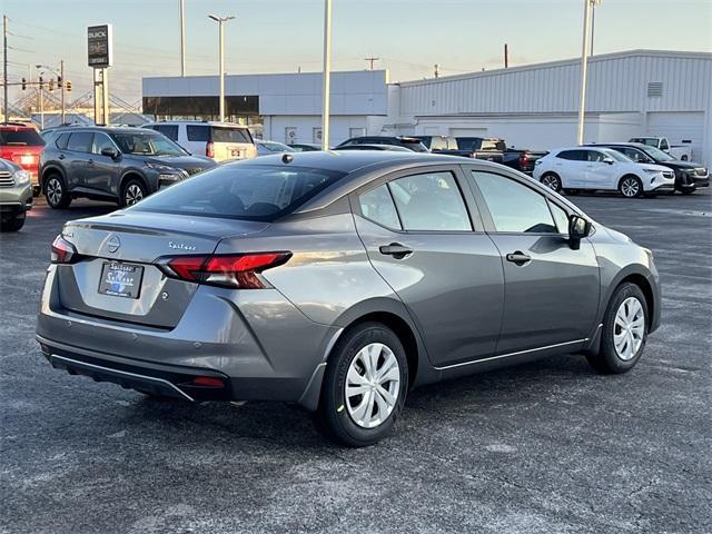 new 2025 Nissan Versa car, priced at $20,695