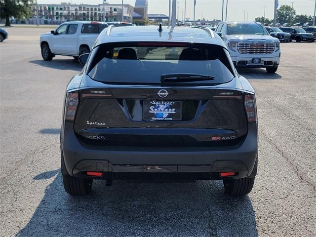 new 2025 Nissan Kicks car, priced at $32,340
