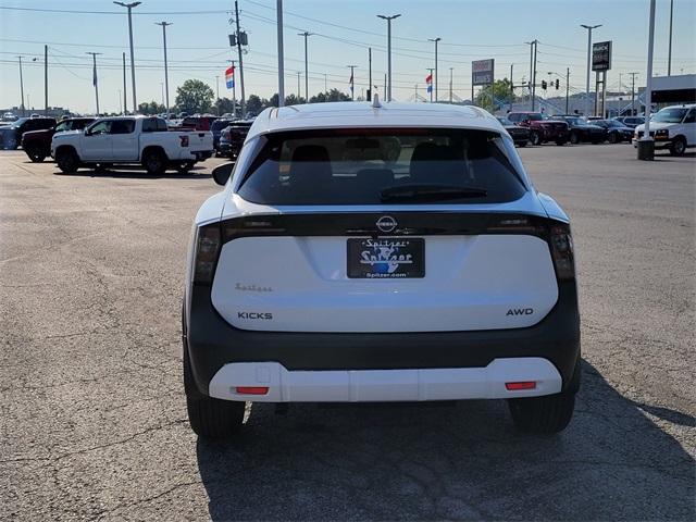 new 2025 Nissan Kicks car, priced at $27,360