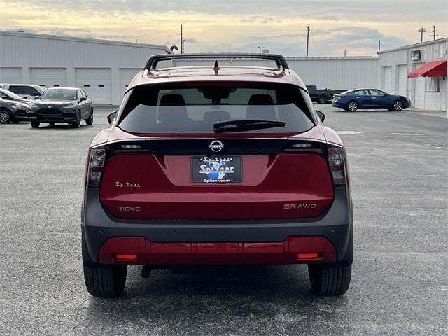 new 2025 Nissan Kicks car, priced at $32,355