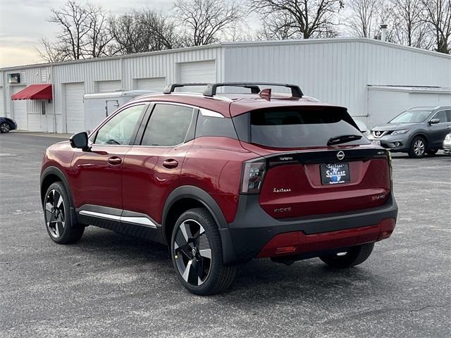 new 2025 Nissan Kicks car, priced at $32,355