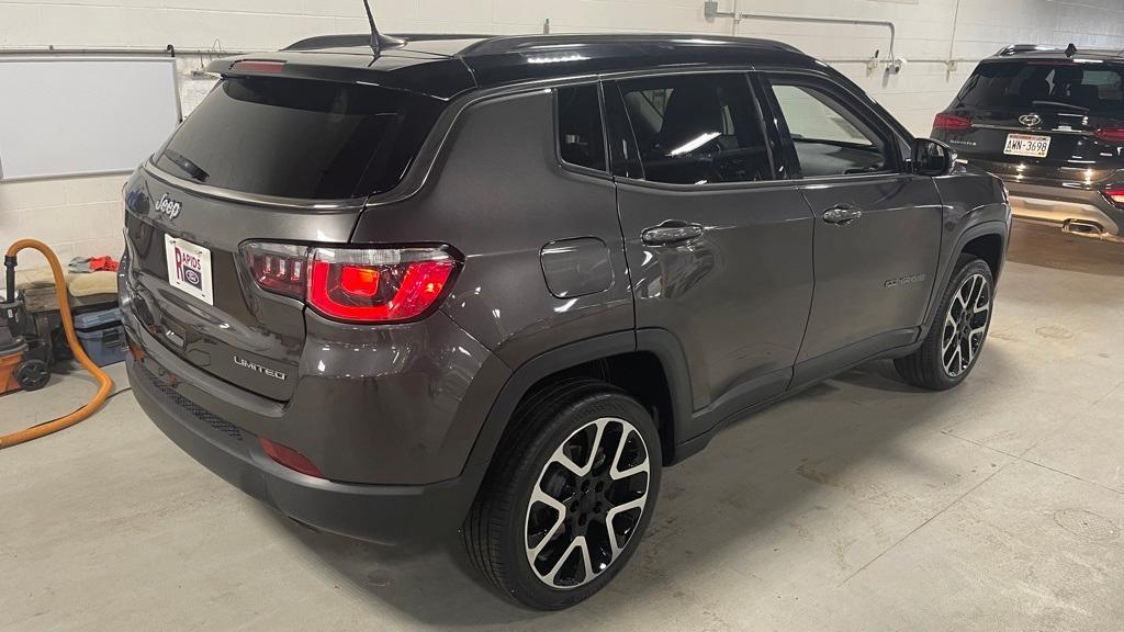 used 2018 Jeep Compass car, priced at $18,653