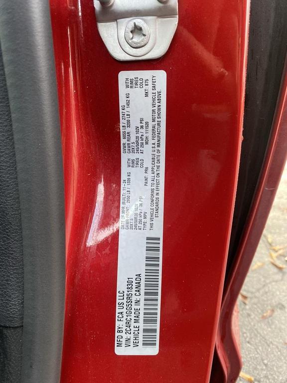 used 2025 Chrysler Pacifica car, priced at $34,499