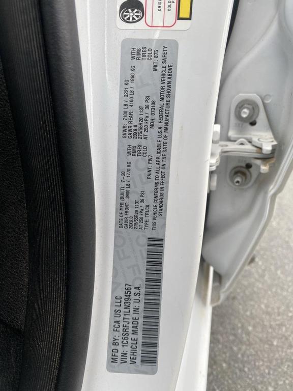 used 2020 Ram 1500 car, priced at $27,999