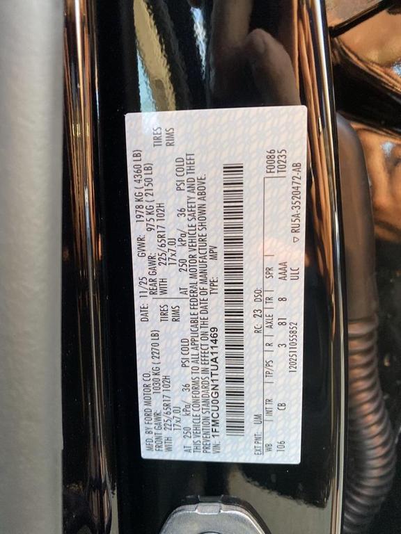 new 2026 Ford Escape car, priced at $29,590